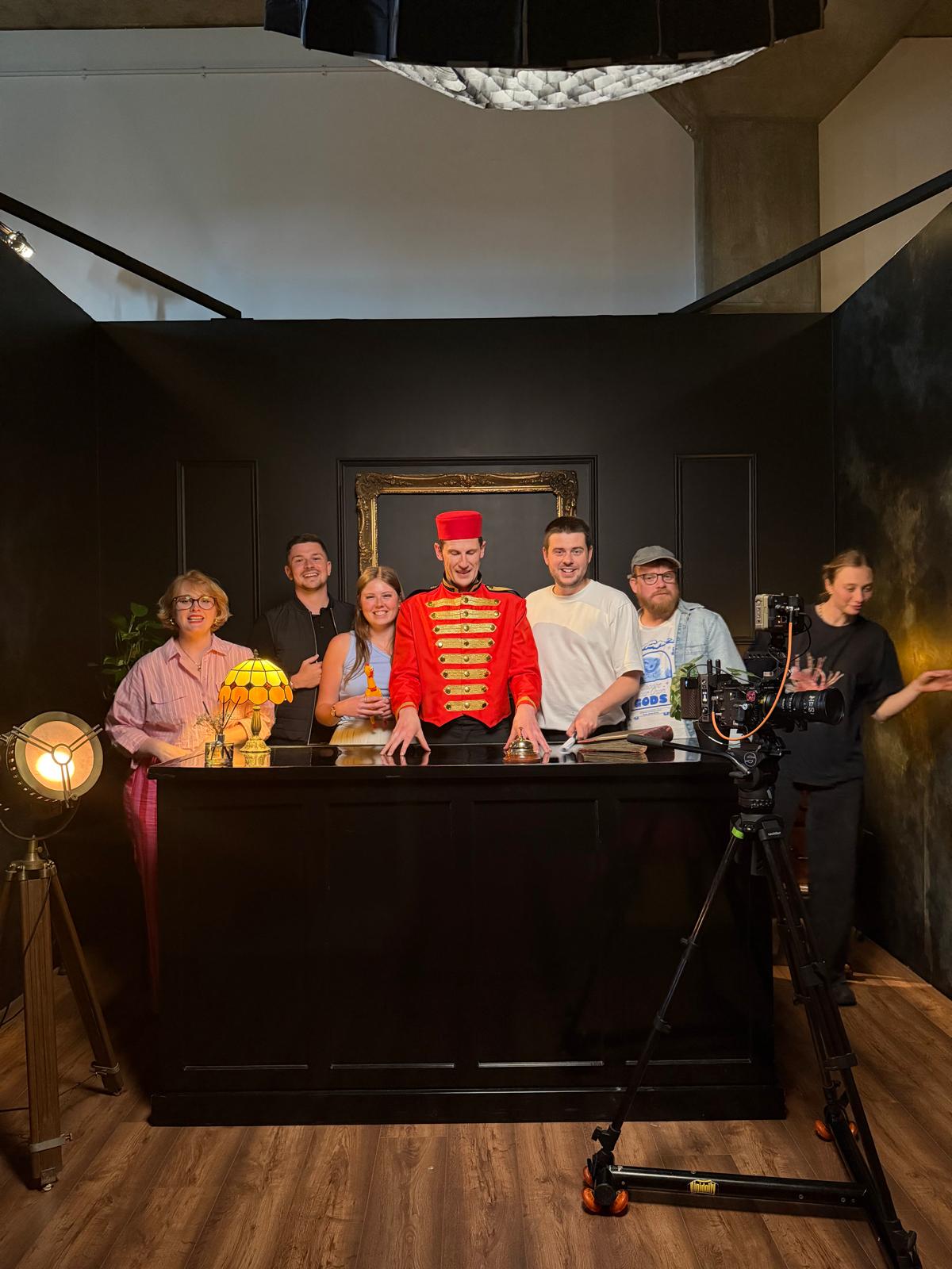 The Safeguest Bellhop being brought to life.